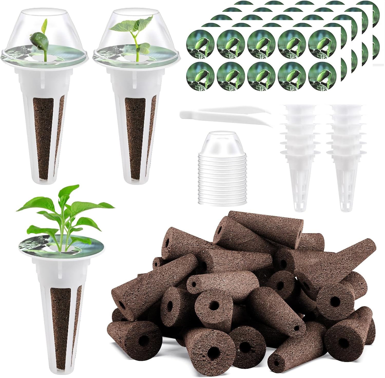 Hydroponic System - 66pcs Hydroponic Seed Pod Kit -