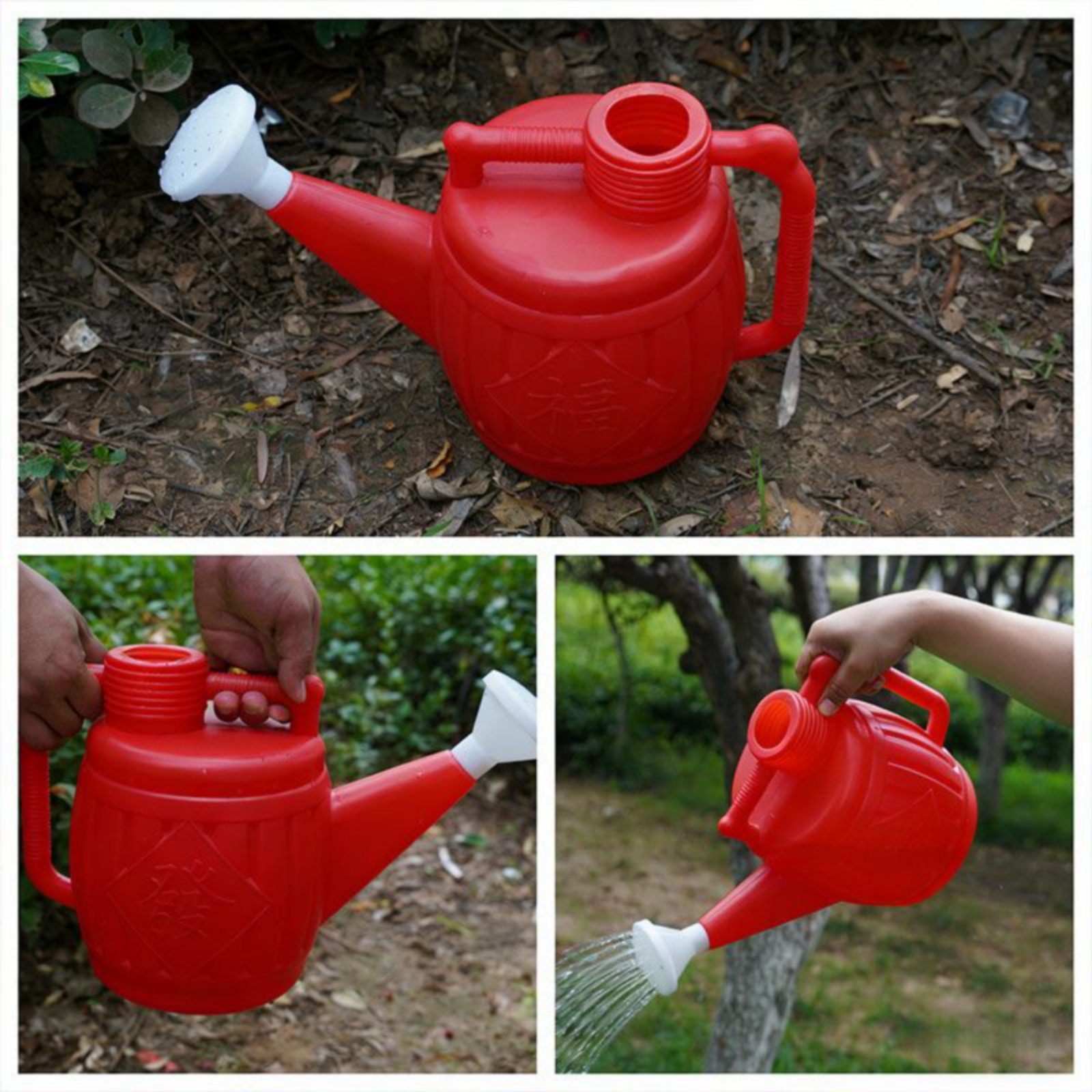 Plastic Watering Can Lidless L - Gardening Tools Watering Can ulasan dan harga