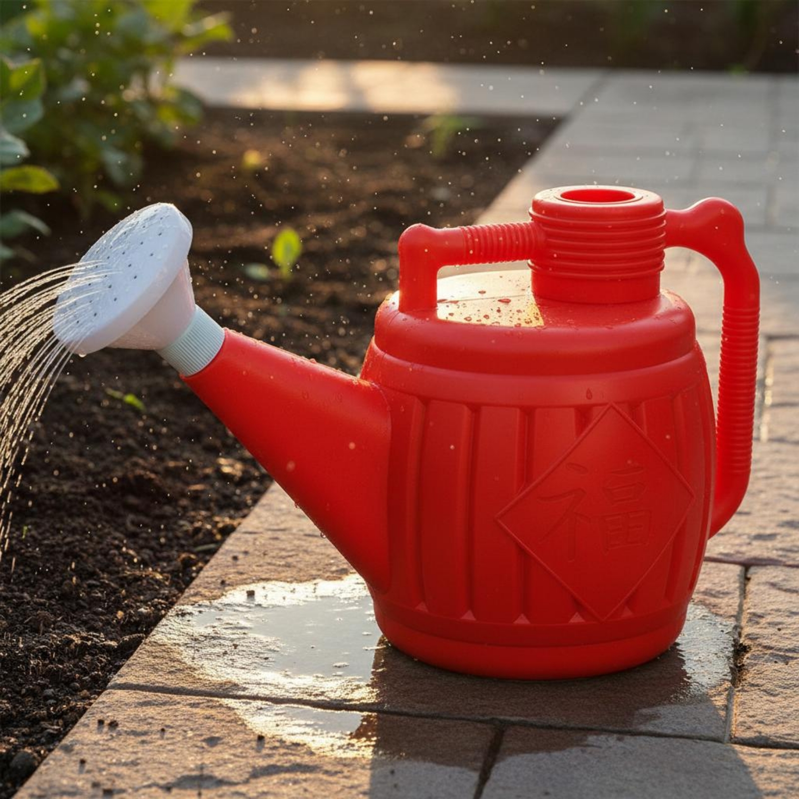 Plastic Watering Can Lidless L - Gardening Tools Watering Can ulasan dan harga