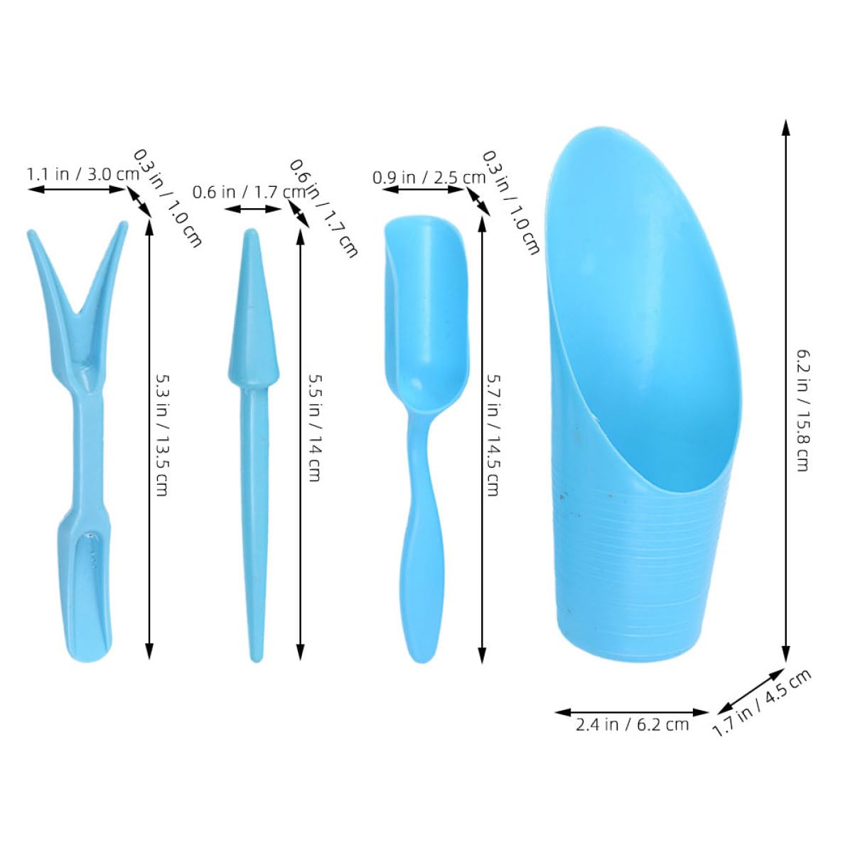 4pcs/set, Plastic Durable Buck - Gardening Tools Equipment ulasan dan harga