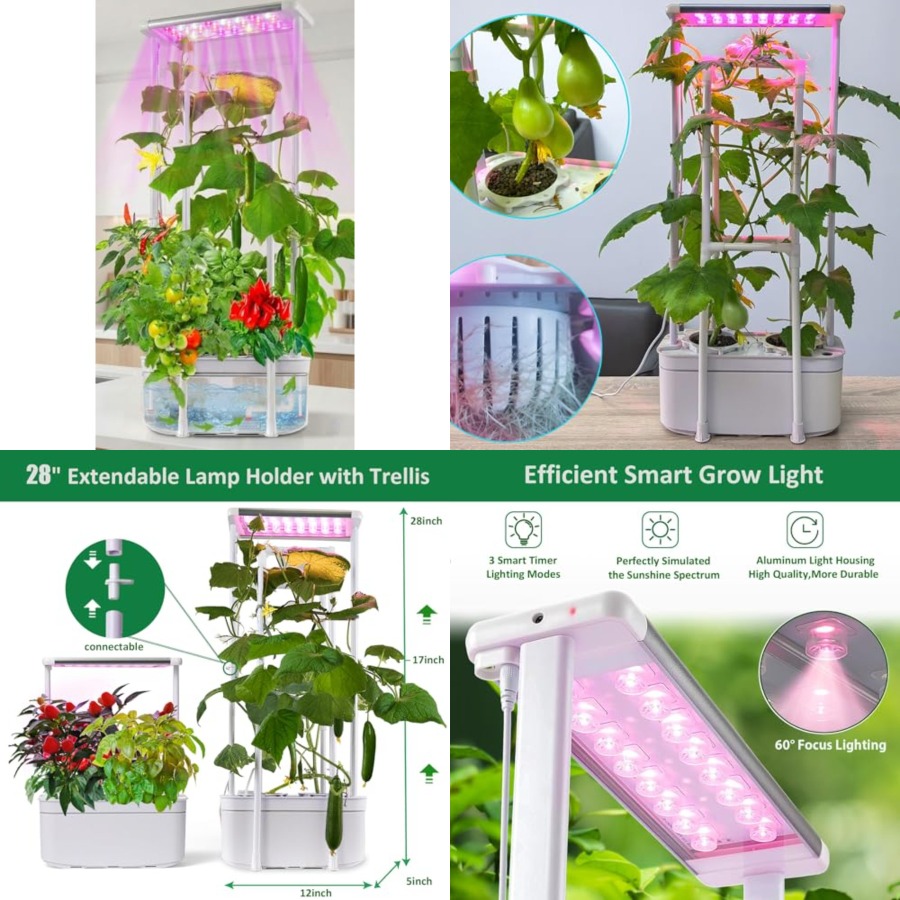 Hydroponics Growing System kit - Hydroponic System ulasan dan harga