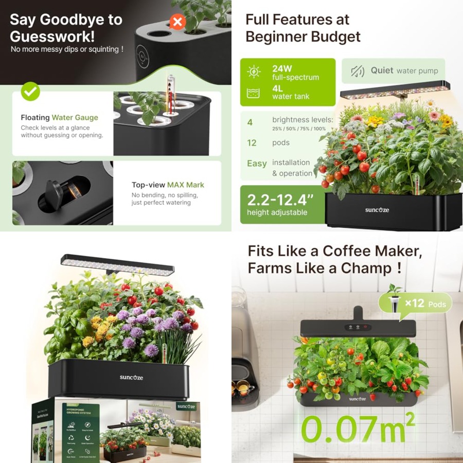 Hydroponics Growing System Kit - Hydroponic System ulasan dan harga