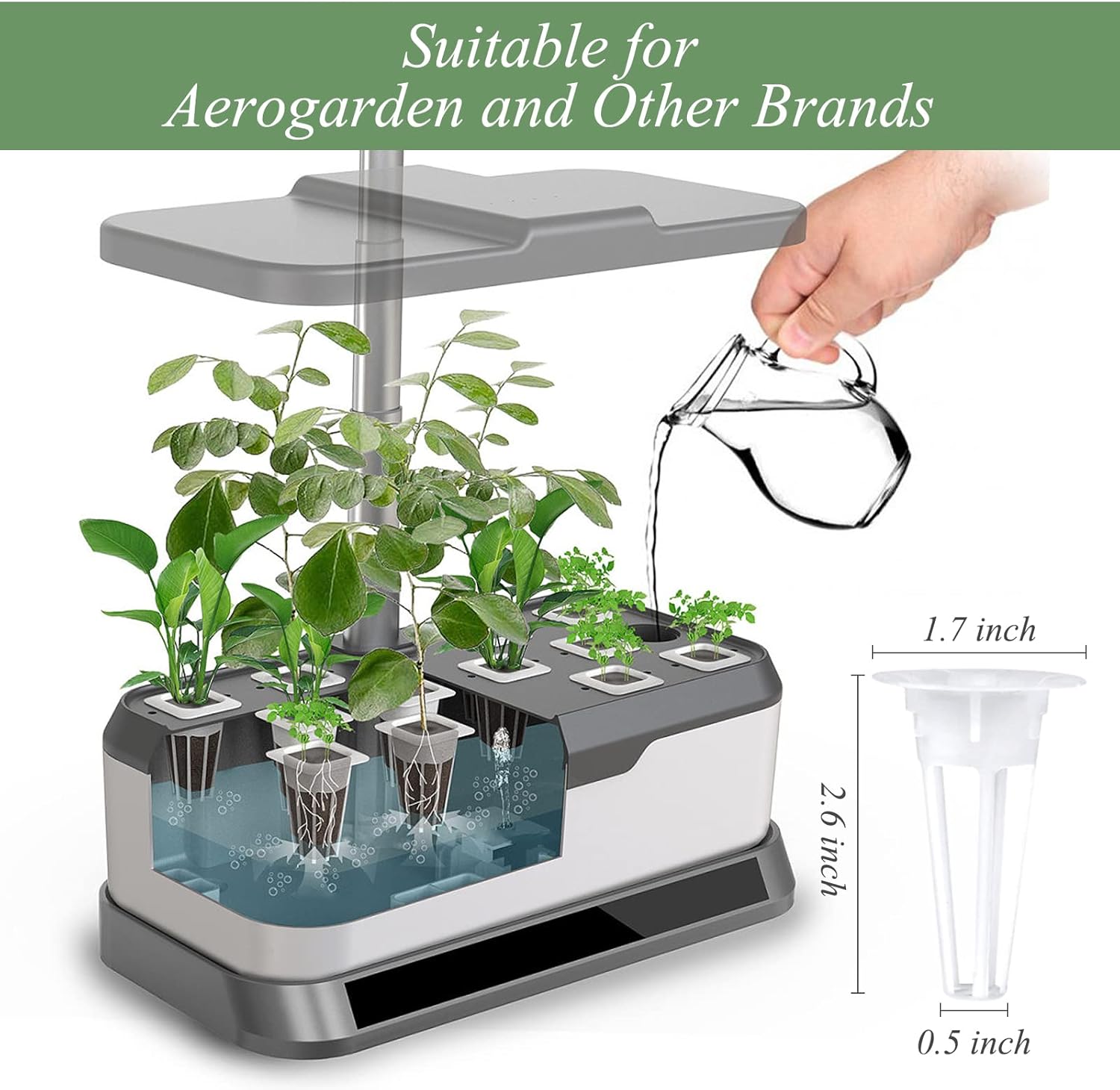 66pcs Hydroponic Seed Pod Kit  - Hydroponic System ulasan dan harga