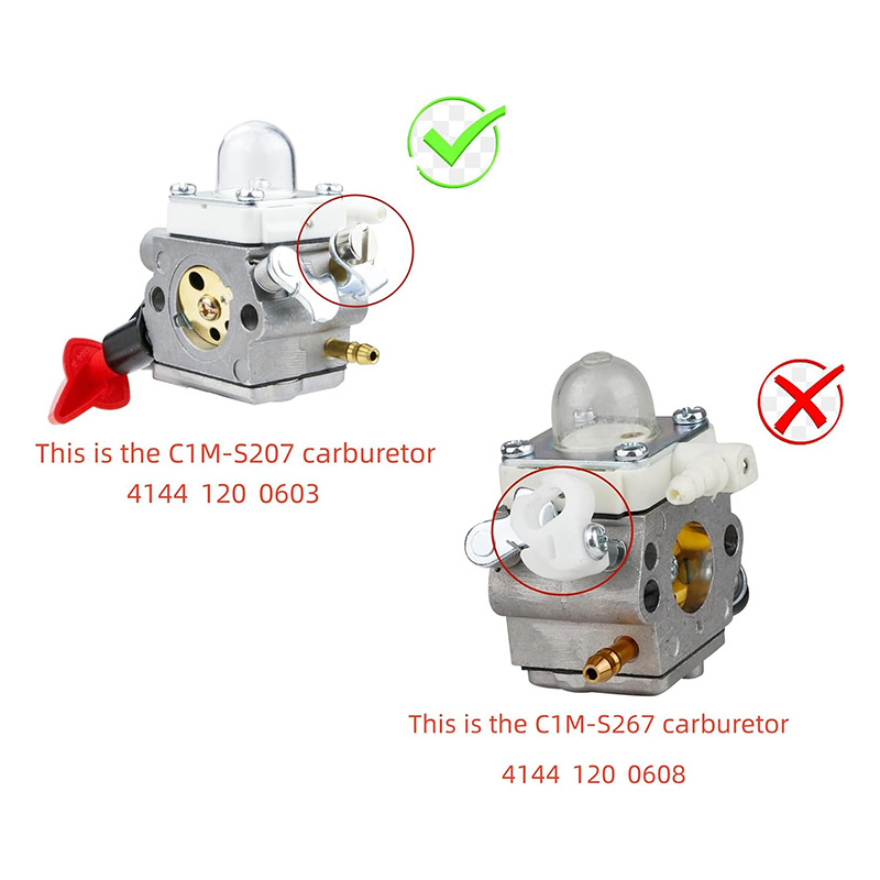 New Carburetor C1M S207A For S - Gardening Tools Equipment ulasan dan harga