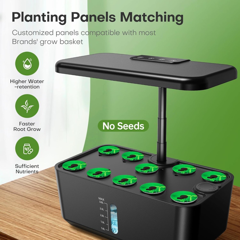 10-Pod Hydroponic Growing Syst - Hydroponic System ulasan dan harga