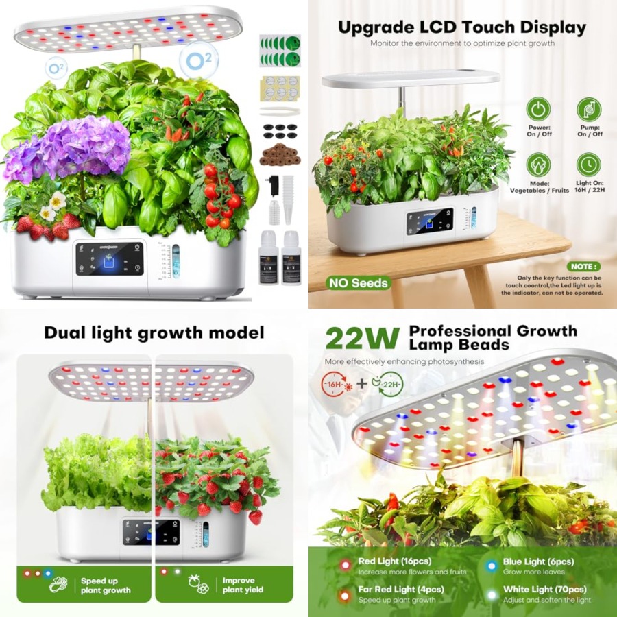 Hydroponics Growing System Kit - Hydroponic System ulasan dan harga