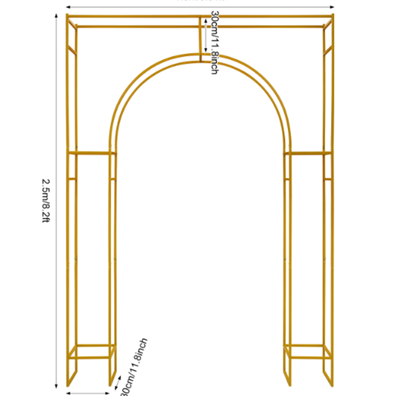 Gold Square Outer Round Inner  - Gardening Tools Photo ulasan dan harga