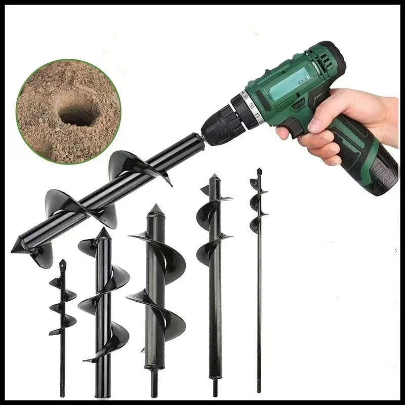10x57cm Earth Auger Spiral Dri - Gardening Tools Sale ulasan dan harga
