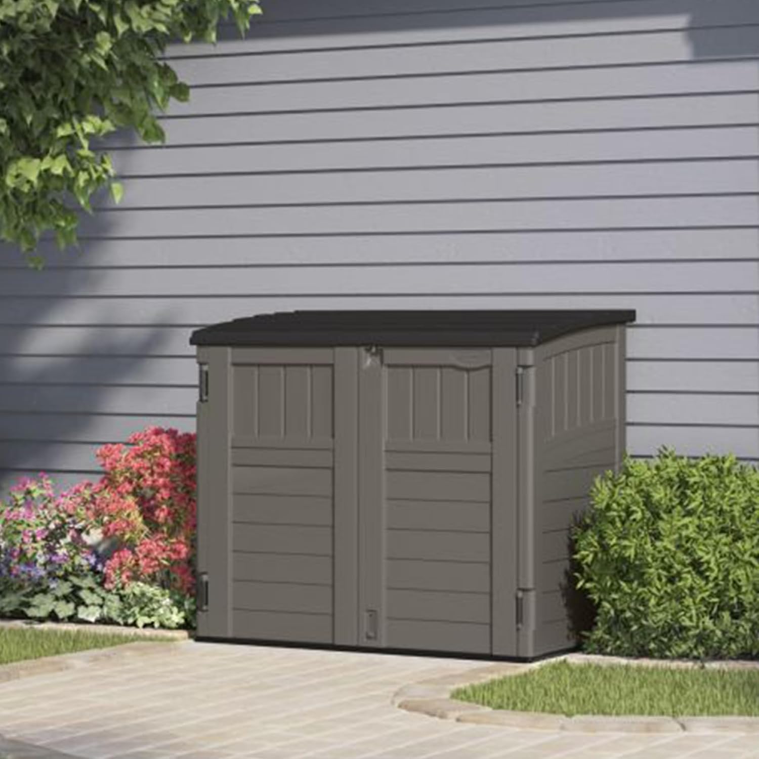 Outdoor Storage Shed For Backy - Gardening Tools Equipment ulasan dan harga