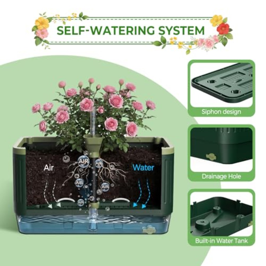 Pack Raised Garden Bed Tomato  - Self-Watering Planter ulasan dan harga