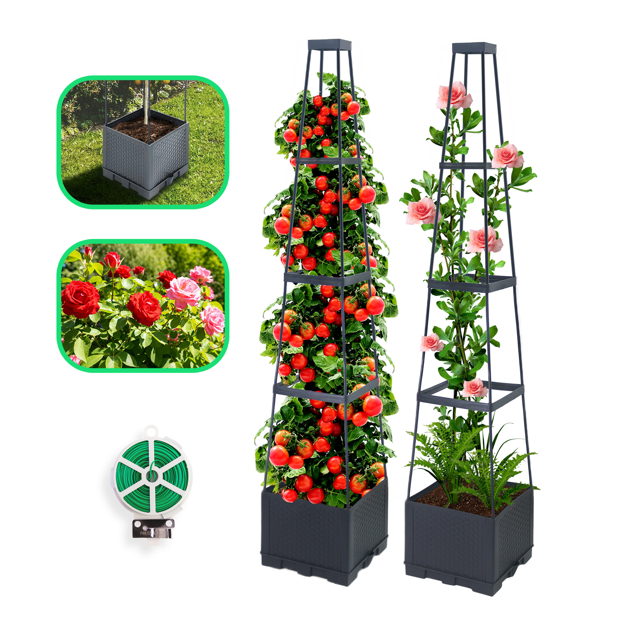 Self-Watering Tomato Planter B - Self-Watering Planter ulasan dan harga