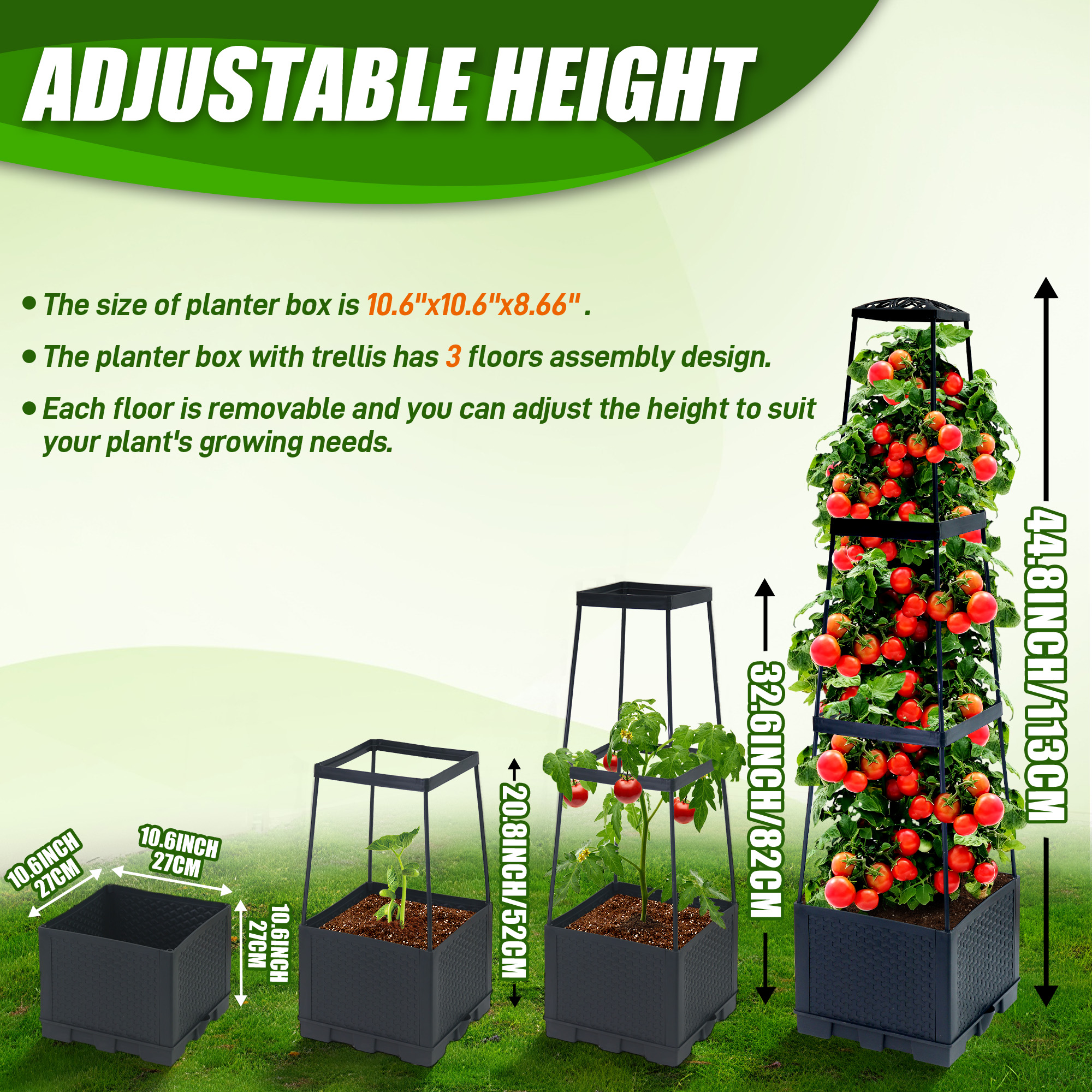 Self-Watering Tomato Planter B - Self-Watering Planter ulasan dan harga