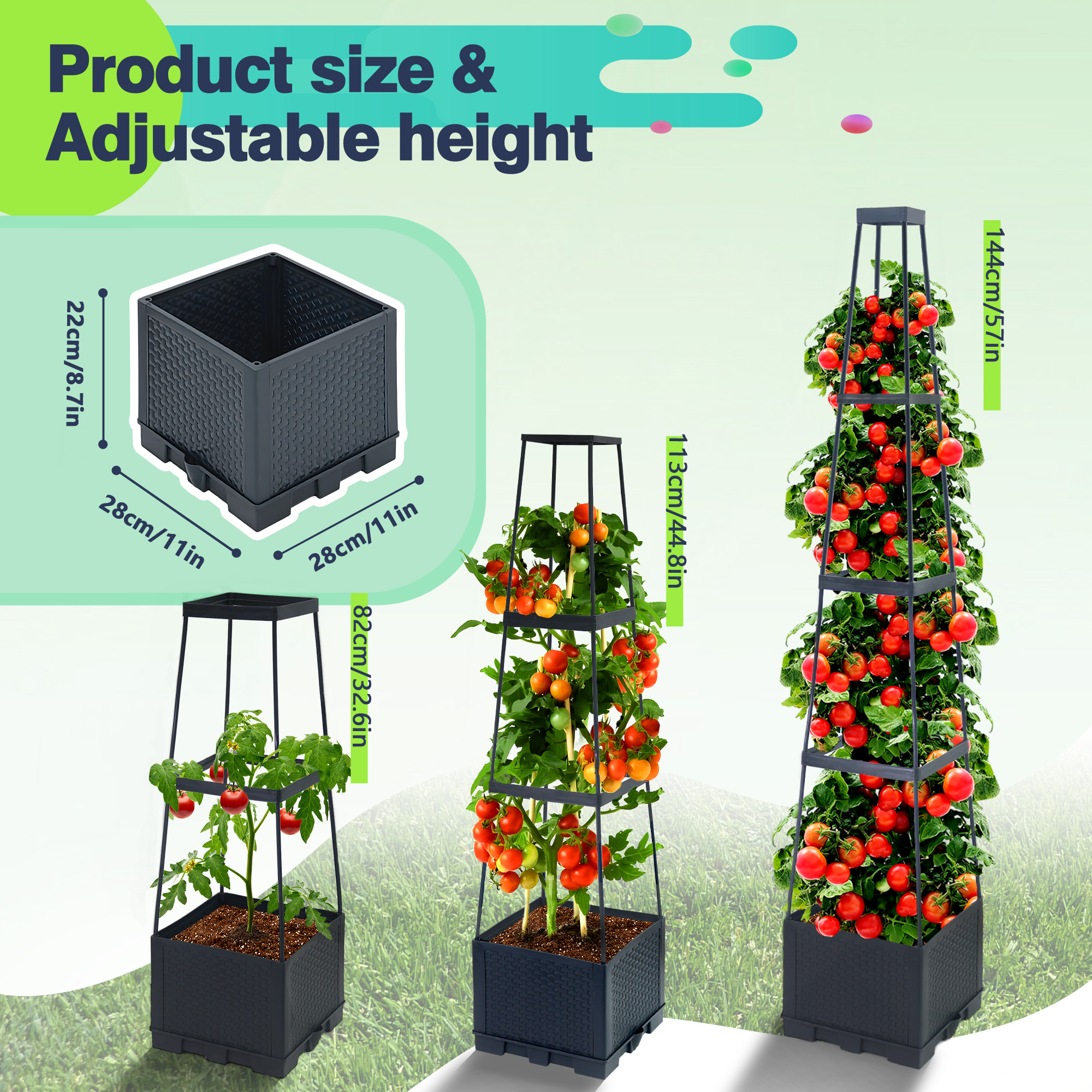 Self-Watering Tomato Planter B - Self-Watering Planter ulasan dan harga
