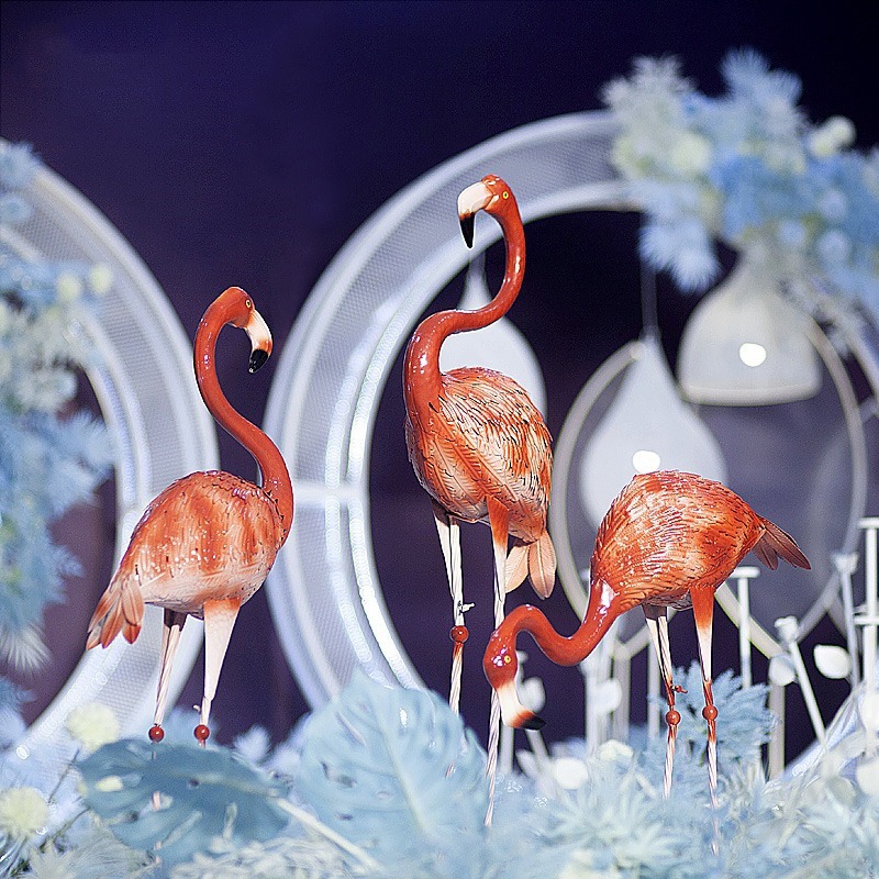 Flamingo Garden Ornament Outdo - Gardening Tools Photo ulasan dan harga