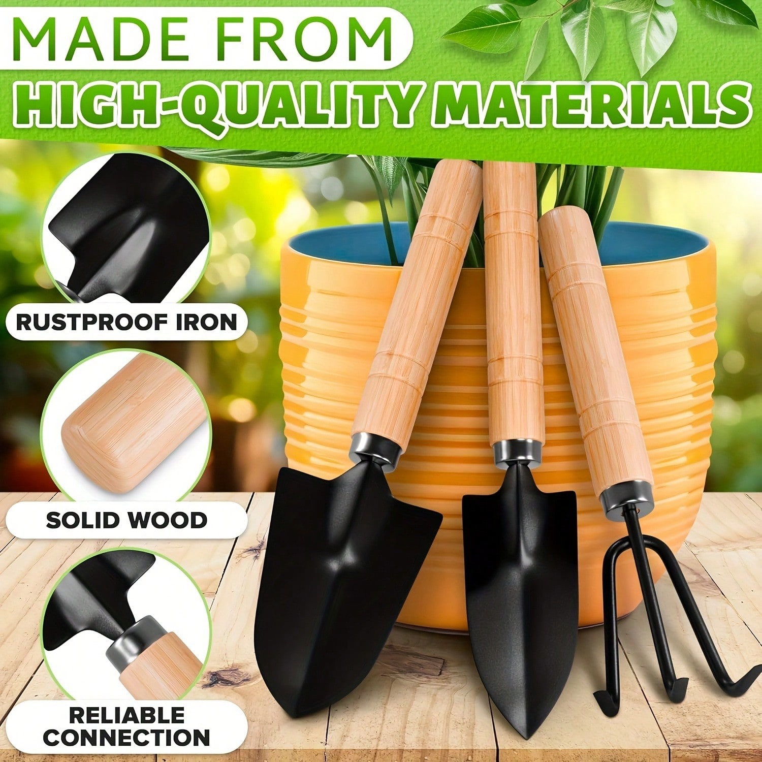 3PC/1Set Mini Gardening Tools  - Gardening Tools Equipment ulasan dan harga