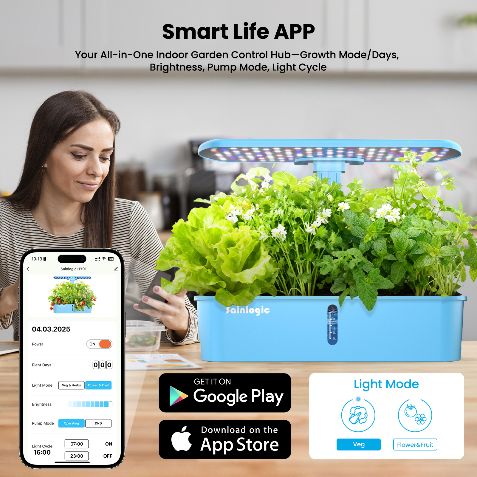 Smart Hydroponics Growing Syst - Hydroponic System ulasan dan harga
