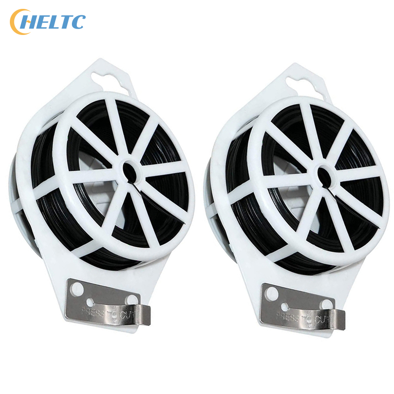1Pcs  Plastic Coated Wire Gard - Garden Wire Twist Tie ulasan dan harga