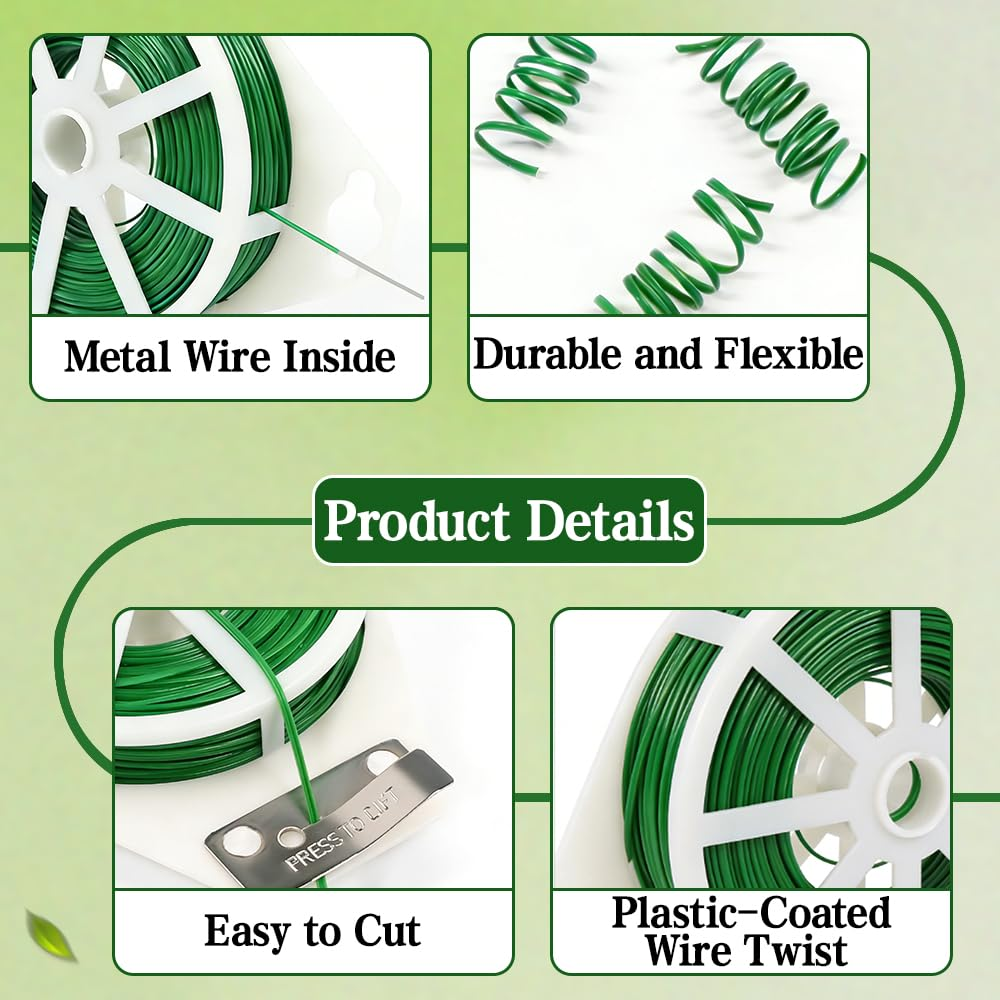 Garden Twist Ties Multifunctio - Garden Wire Twist Tie ulasan dan harga