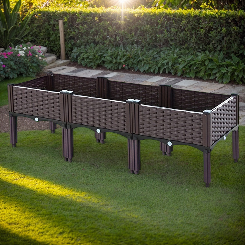 Raised Garden Bed Elevated Pla - Self-Watering Planter ulasan dan harga