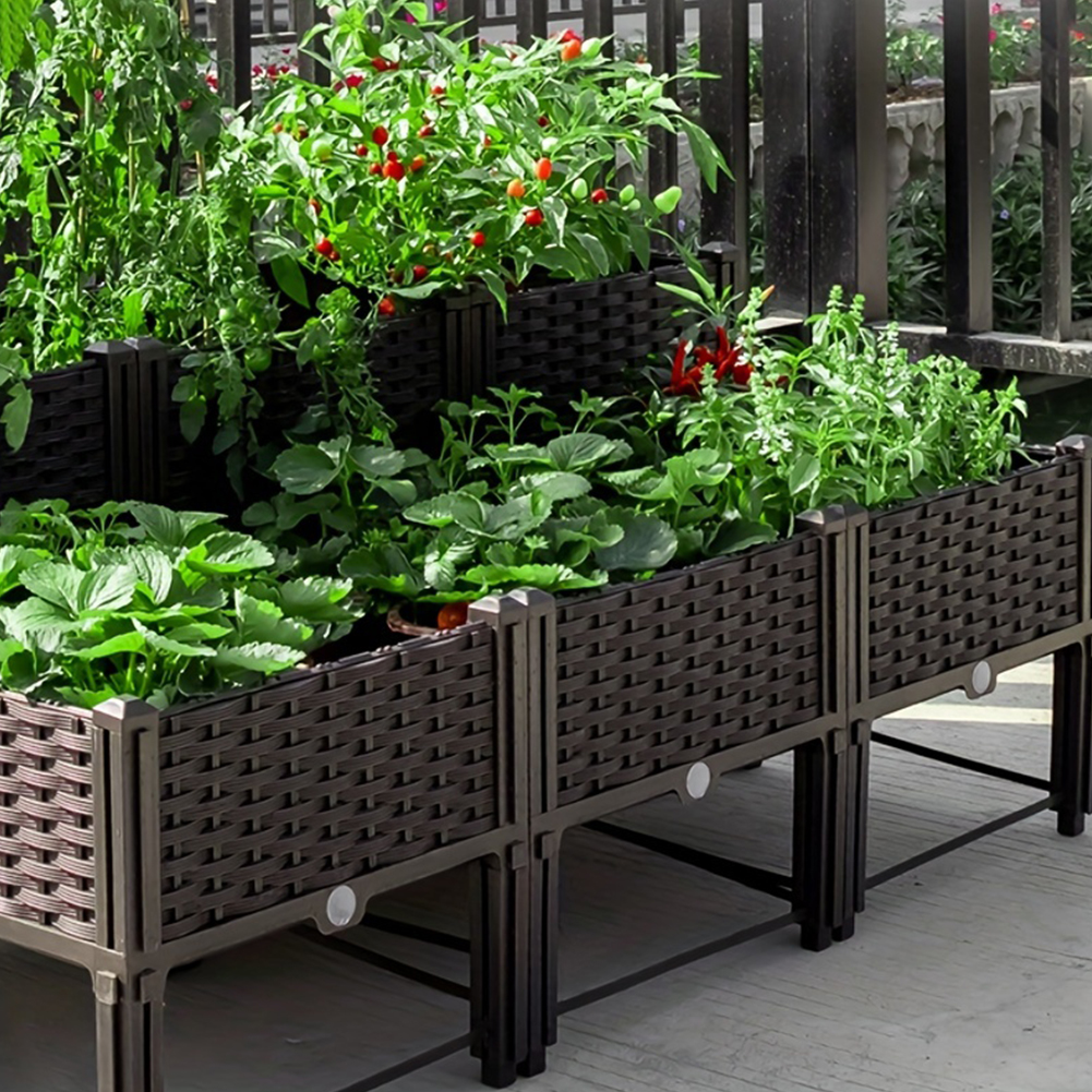 Raised Garden Bed Elevated Pla - Self-Watering Planter ulasan dan harga