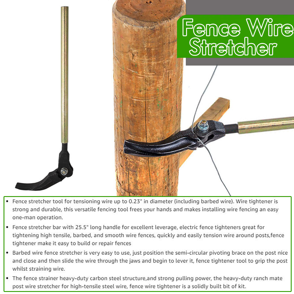 Fence Wire Stretcher Barbed Wi - Gardening Tools Sale ulasan dan harga