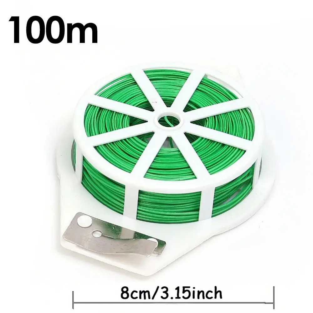 1 Roll 100M Eco-Friendly Plast - Garden Wire Twist Tie ulasan dan harga