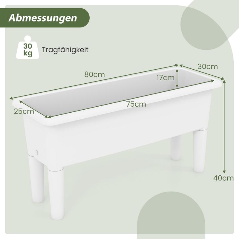 2 PCS Raised Garden Beds Self- - Self-Watering Planter ulasan dan harga