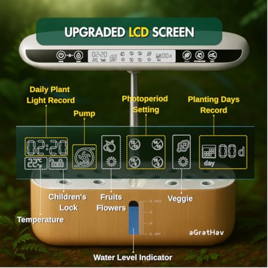 Hydroponics Growing System Kit - Hydroponic System ulasan dan harga