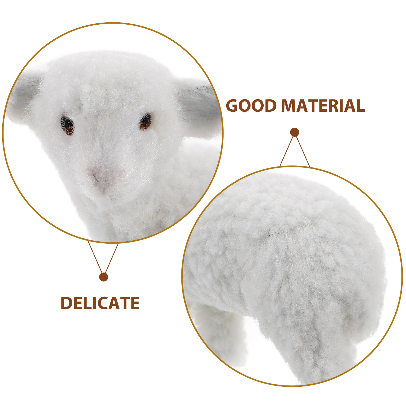 Realistic Sheep Statue Weather - Gardening Tools Photo ulasan dan harga